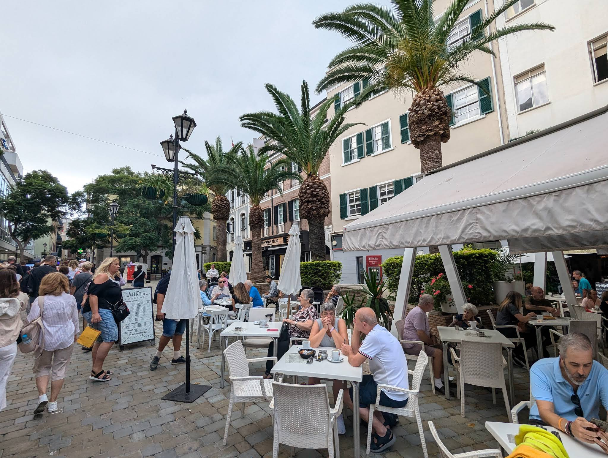 Latino's Bistro terrace seating